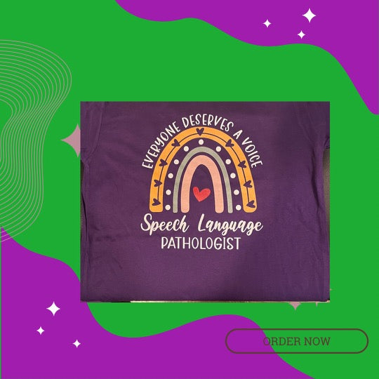 “Everyone Deserves A Voice” T- Shirt of the Month