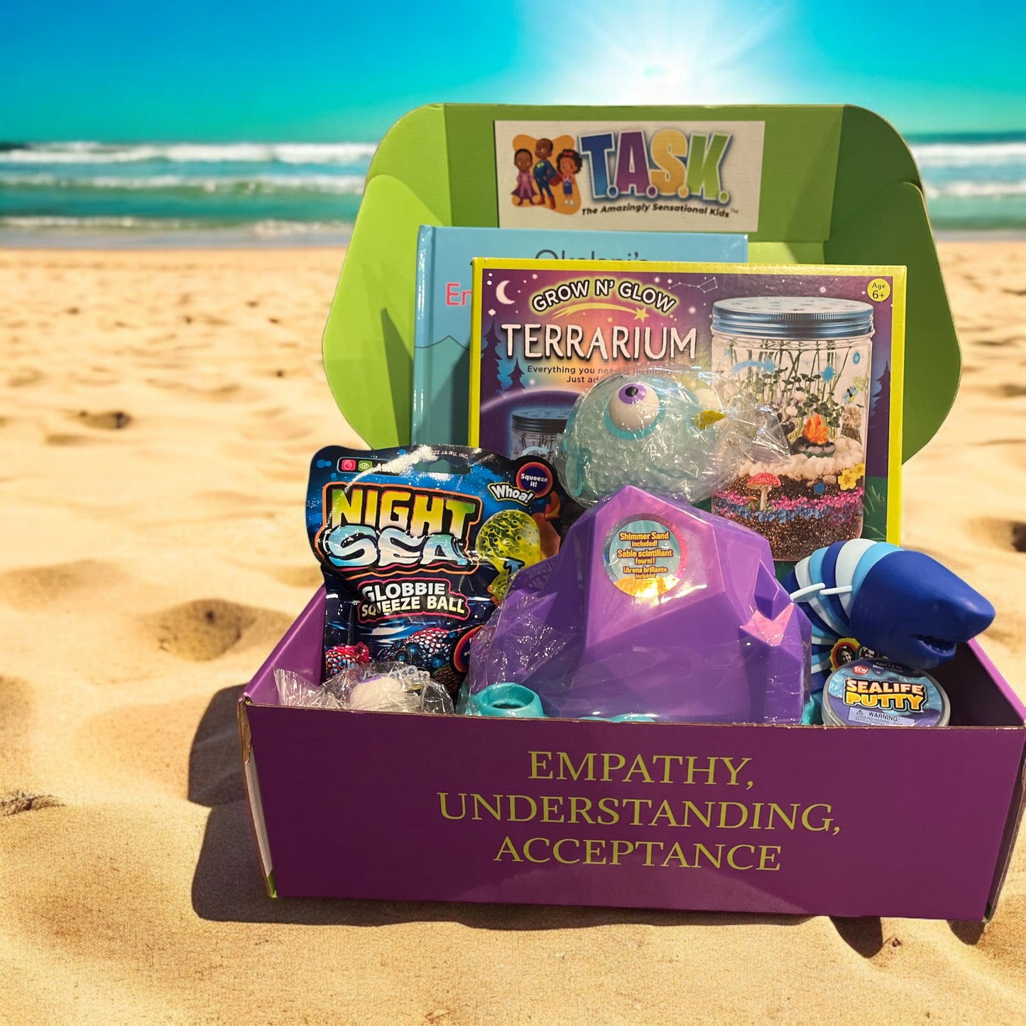 July 2024 Box - Okelani’s Enchanted Wheelchair Under the Sea